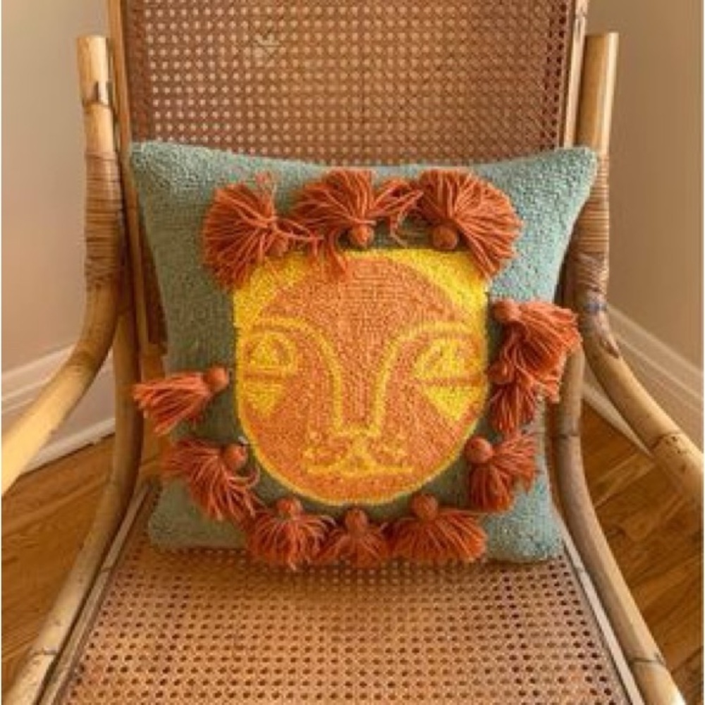 jungalow leo throw pillow